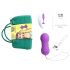 FEELZTOYS Twisty - rotirajuće vibraciono jaje (ljubičasto)