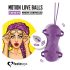 FEELZTOYS Twisty - rotirajuće vibraciono jaje (ljubičasto)