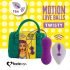 FEELZTOYS Twisty - rotirajuće vibraciono jaje (ljubičasto)