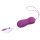 FEELZTOYS Foxy - vodootporno vibraciono jaje (ljubičasto)