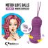FEELZTOYS Foxy - vodootporno vibraciono jaje (ljubičasto)