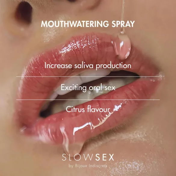 Slow Sex - Oralni Sprej za Stimulaciju Pljuvačke (13ml)