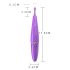 Zumio Soft - bežični klitoralni vibrator (ljubičasti)