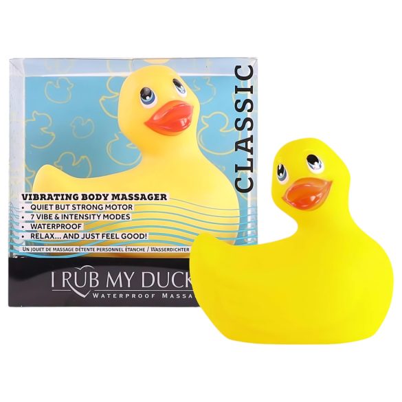 My Duckie 2.0 - vodootporni klitoralni vibrator patka (žuti)