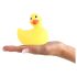 My Duckie 2.0 - vodootporni klitoralni vibrator patka (žuti)