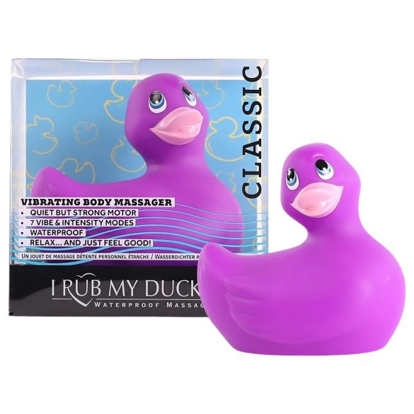 My Duckie 2.0 - vodootporni vibrator (ljubičasti)