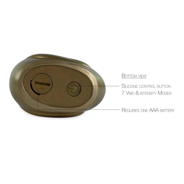 My Duckie Paris 2.0 - klitoralni vibrator (zlatni)