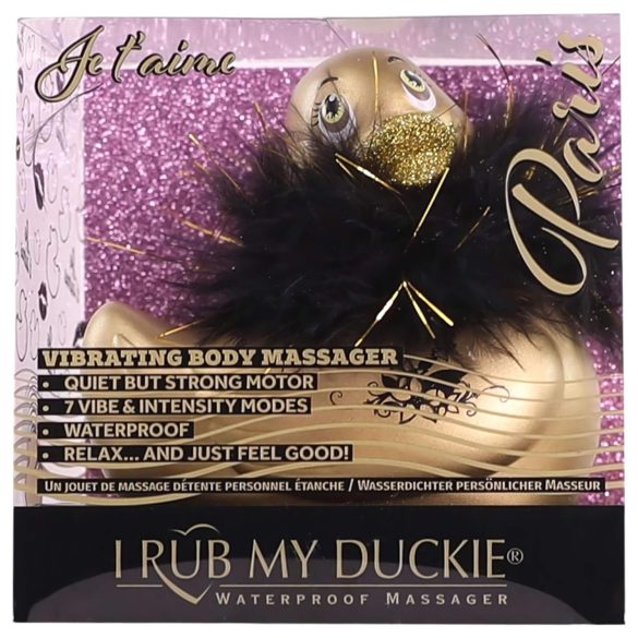 My Duckie Paris 2.0 - klitoralni vibrator (zlatni)