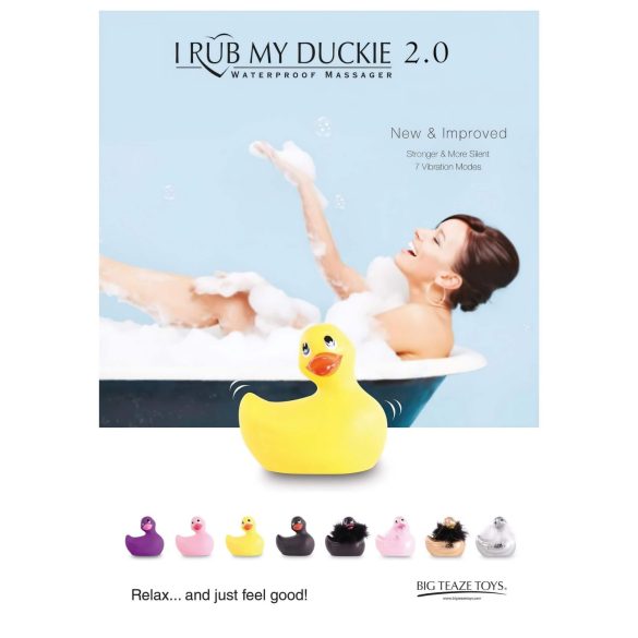 My Duckie Paris 2.0 - klitoralni vibrator (zlatni)