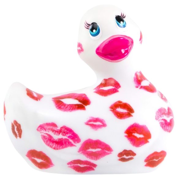 My Duckie 2.0 - vodootporni klitoris vibrator (belo-roze)
