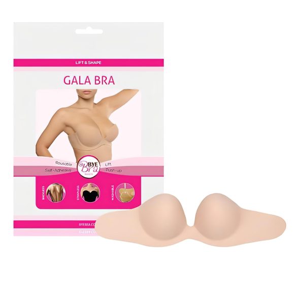 Bye Bra Gala B - skriven Push-up grudnjak (boja kože)