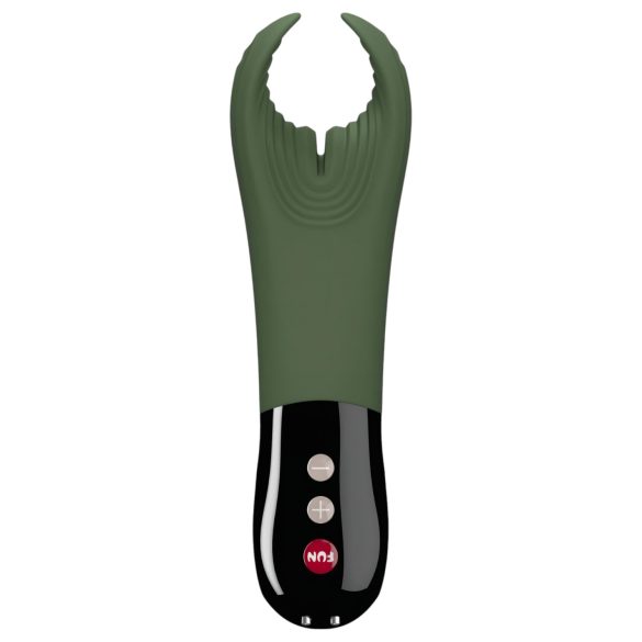 Fun Factory Manta - vibrator za glavu penisa (zelena-crna)