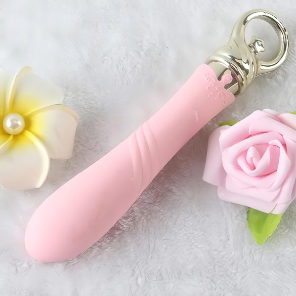 ZALO Courage - luksuzni G-tačka vibrator s grejanjem (roze)