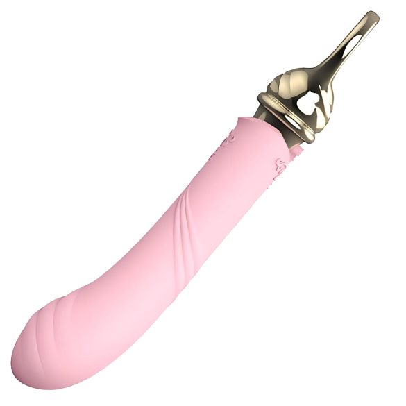 ZALO Courage - luksuzni G-tačka vibrator s grejanjem (roze)