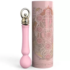   ZALO Confidence - akumulatorski luksuzni masažer vibrator (pink)