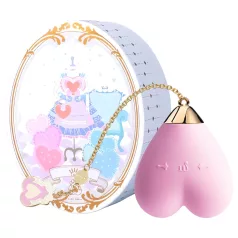   ZALO Baby Heart - vibrator za klitoris sa upravljanjem putem aplikacije (ljubičasti)