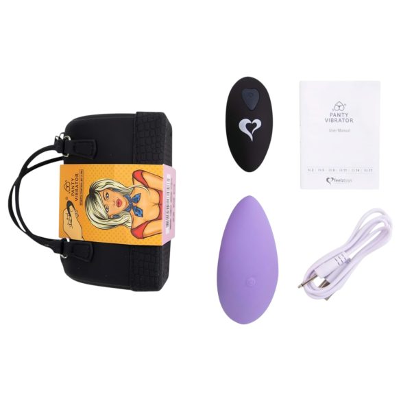 FEELZTOYS Panty - Bežični punjivi vibrator (ljubičasti)