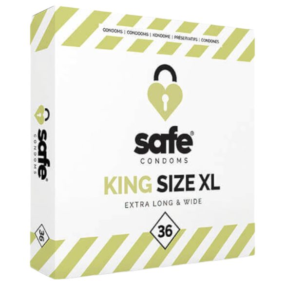 SAFE King Size XL - Ekstra Veliki Kondomi (36 kom)