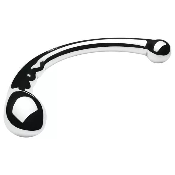 Le Wand - Dvosmerni dildo od nerđajućeg čelika (srebrni)