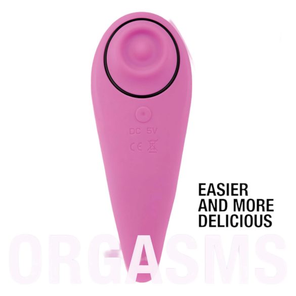 FEELZTOYS Femmegasm - punjivi 2u1 klitoralni vibrator (roze)