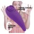 FEELZTOYS Femmegasm - Punjivi 2u1 klitorisni vibrator (ljubičasti)