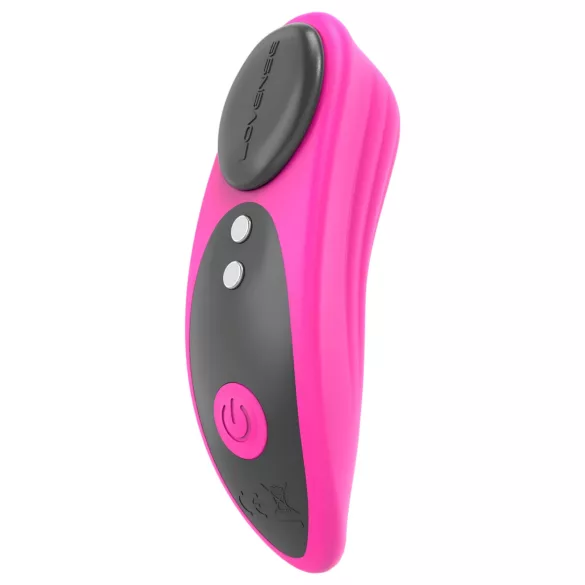 Lovense Ferri - nosivi aplikacijom upravljivi vibrator za klitoris (crno‑roze)
