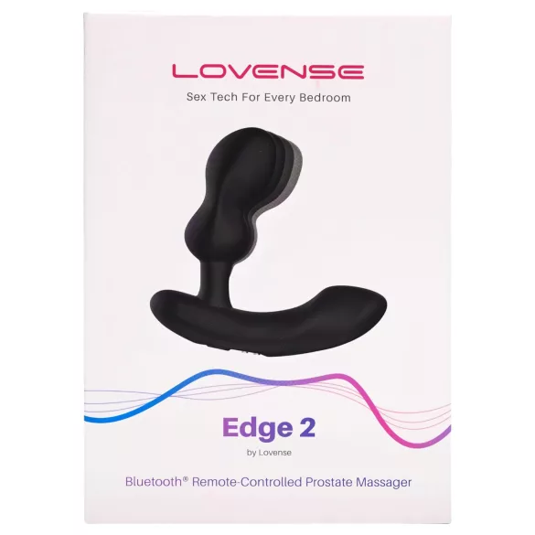 LOVENSE Edge 2 - pametni vibrator za prostatu (crni)