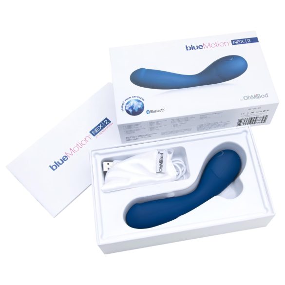 OHMIBOD Bluemotion Nex 2 - pametni G-tačka vibrator sa punjivom baterijom (plavi)
