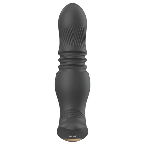 Aixiasia Roy - bežični analni vibrator na baterije (crni)