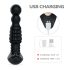 Aixiasia Abake - crni rotacioni analni vibrator