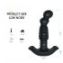 Aixiasia Abake - crni rotacioni analni vibrator
