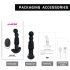 Aixiasia Abake - crni rotacioni analni vibrator