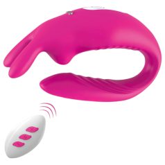   Aixiasia Hera - bežični, akumulatorski parni vibrator (roze)