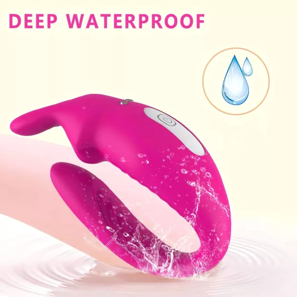 Aixiasia Hera - bežični, akumulatorski parni vibrator (roze)