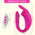 Aixiasia Hera - bežični, akumulatorski parni vibrator (roze)