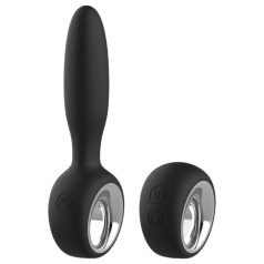   Aixiasia Dylon-Remote - Bežični analni vibrator na baterije (crni)