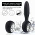 Aixiasia Dylon-Remote - crni analni vibrator sa daljinskim i punjenjem