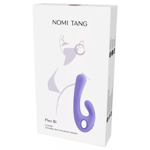 Nomi Tang Flex Bi - Punjiva Vibrator sa Klitoralnim Krakom (Ljubičasta)