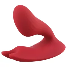   Magic Motion Umi - nosivi vibrator koji se postavlja, sa kontrolom preko aplikacije (crveni)