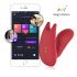 Magic Motion Umi - pametan, punjiv vibrator s trakama (crveni)