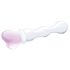 GLAS - stakleni dildo srca (prozirni)