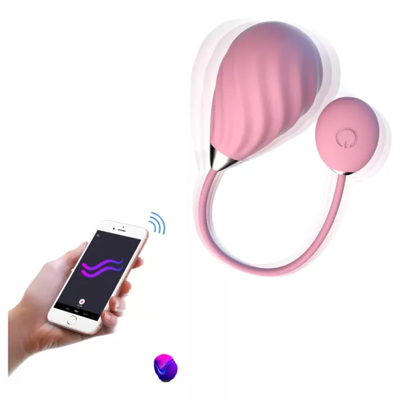 Magic Motion Sundae - pametno vibraciono jaje na baterije (roze)
