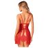 Obsessive Claussica - babydol i tanga (crvena)