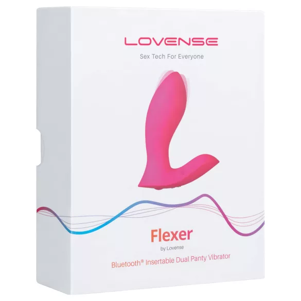 LOVENSE Flexer Panty - bežični 2-u-1 vibrator (roze)