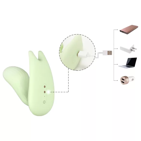 Magic Motion Umi - 2u1 vibrator sa upravljanjem preko aplikacije (zeleni)