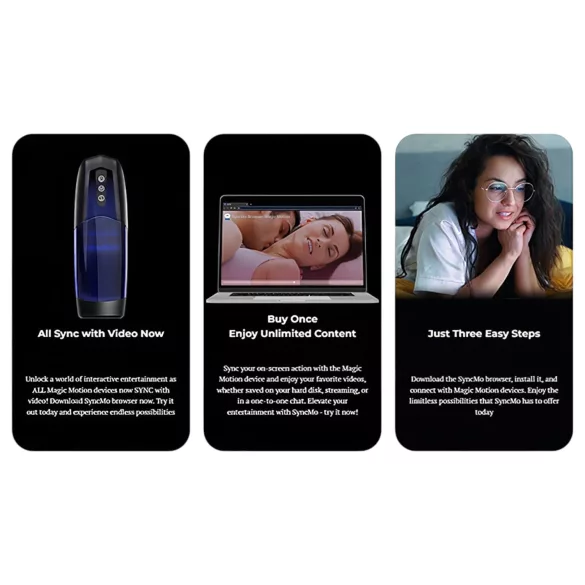 Magic Motion Xone - pametna masturbator (plava)