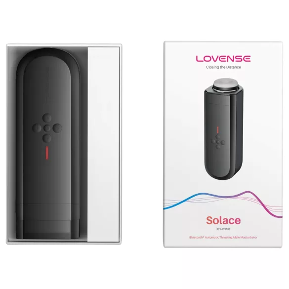 Lovense Solace - masturbator za muškarce sa upravljanjem putem aplikacije (crni)