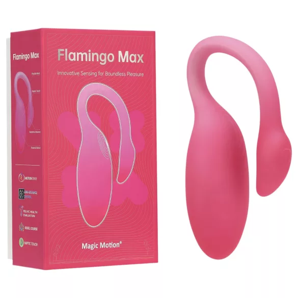 Magic Motion Flamingo Max - апликацијом контролисано вибрирајуће јаје (розе)