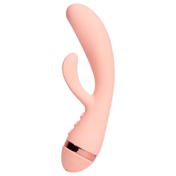 Vush Muse - punjivi vodootporni vibrator s klitoralnim lukom (pink)