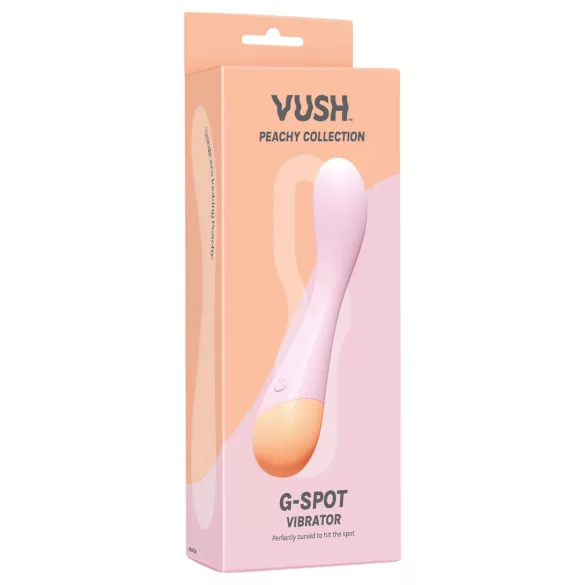 Vush Peachy G-Spot - vibrator za G-tačku na punjenje (pink)